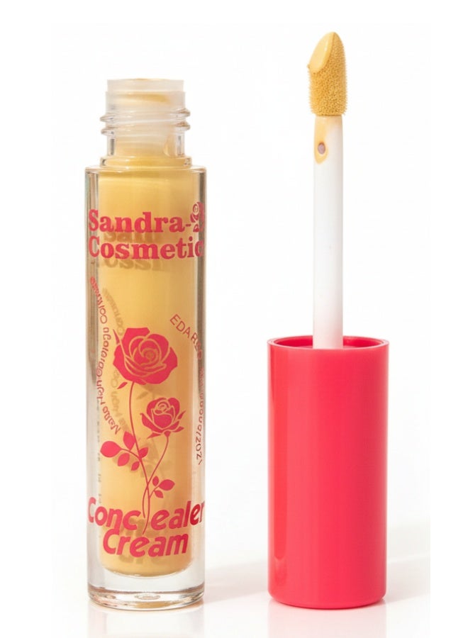 Sandra Full Coverage Matte Concealer by Sandra Cosmetics – Smooth Long-Lasting Concealer for Sensitive & Oily Skin, Daily Makeup Essential - Image 1